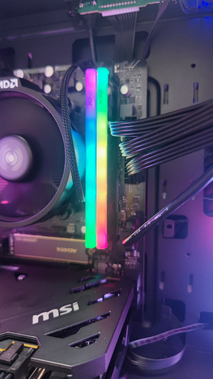 Vida Genesis Gaming PC – AMD Ryzen 5 5500 | RTX 4060 | 16GB DDR4 | 1TB NVMe SSD